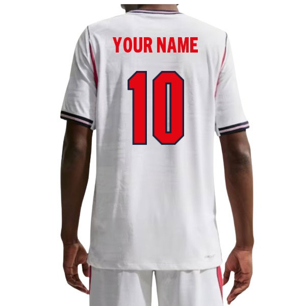 2026 2027 England Aero Fit Shirt Name) Home Authentic Kit (Your-ProGear Kits